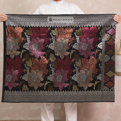 SAMPIN TENUN TANGAN HD PREMIUM - Black Silver-0036