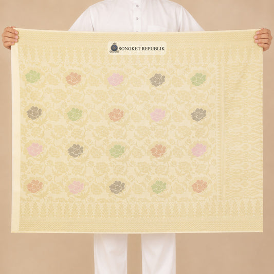 SAMPIN MENTERI-CREAM GOLD