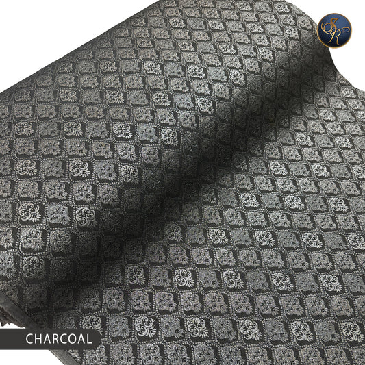 Brocade Charcoal-1023