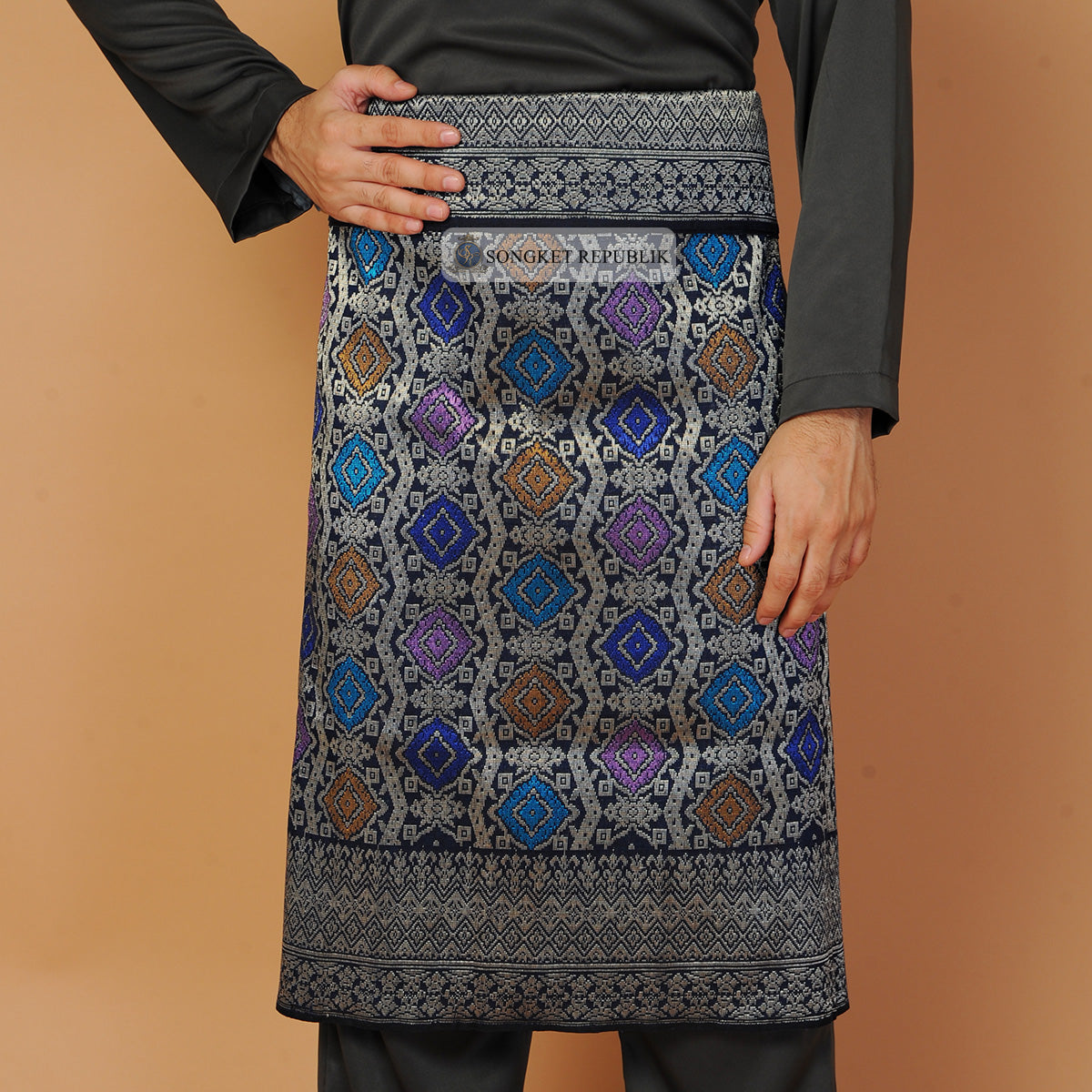 SAMPIN TAN SRI DARK BLUE-4154