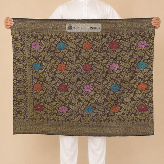 SAMPIN MENTERI-DARK BROWN