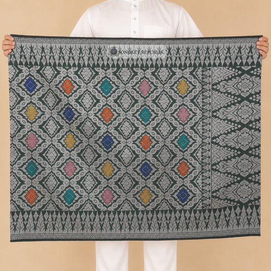 SAMPIN MENTERI-DARK GREEN