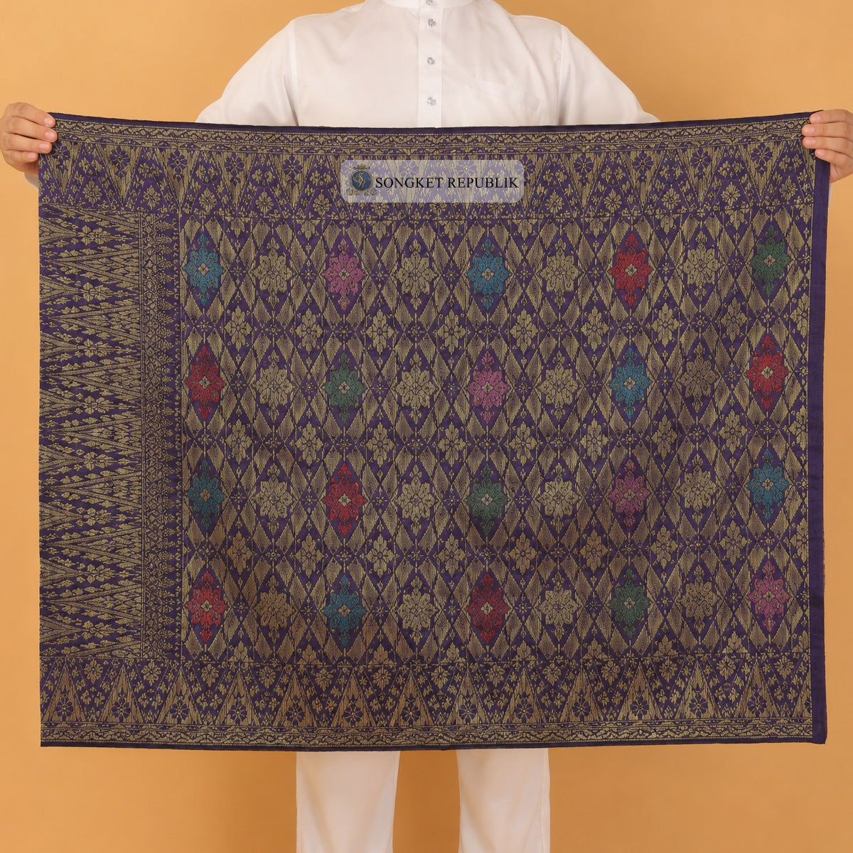 SAMPIN MENTERI-DARK PURPLE-139