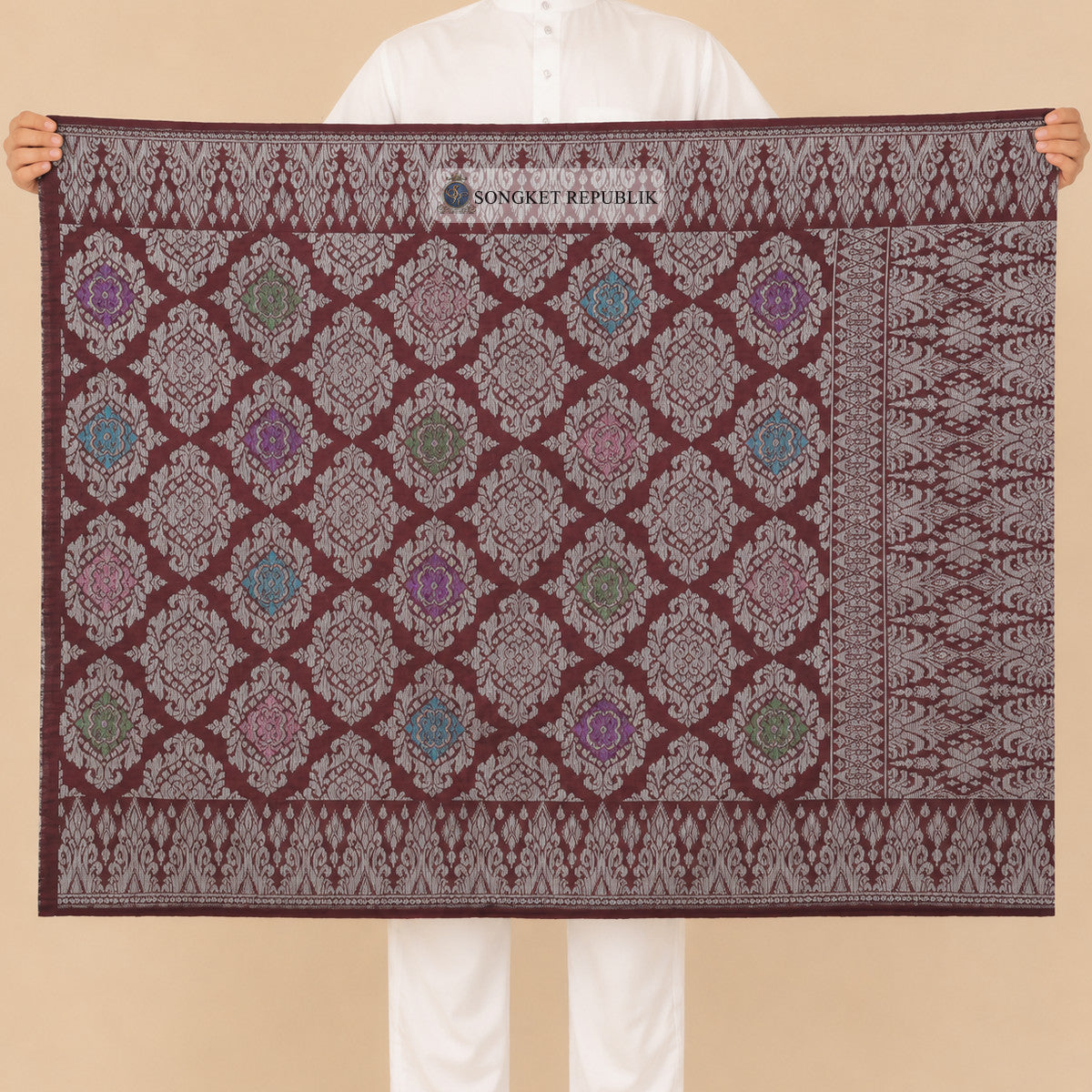 SAMPIN MENTERI-DARK PURPLE
