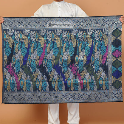 SAMPIN HD ROYAL DARK TEAL BLUE-9112