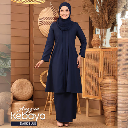 ANGGUN KEBAYA DARK BLUE-1007