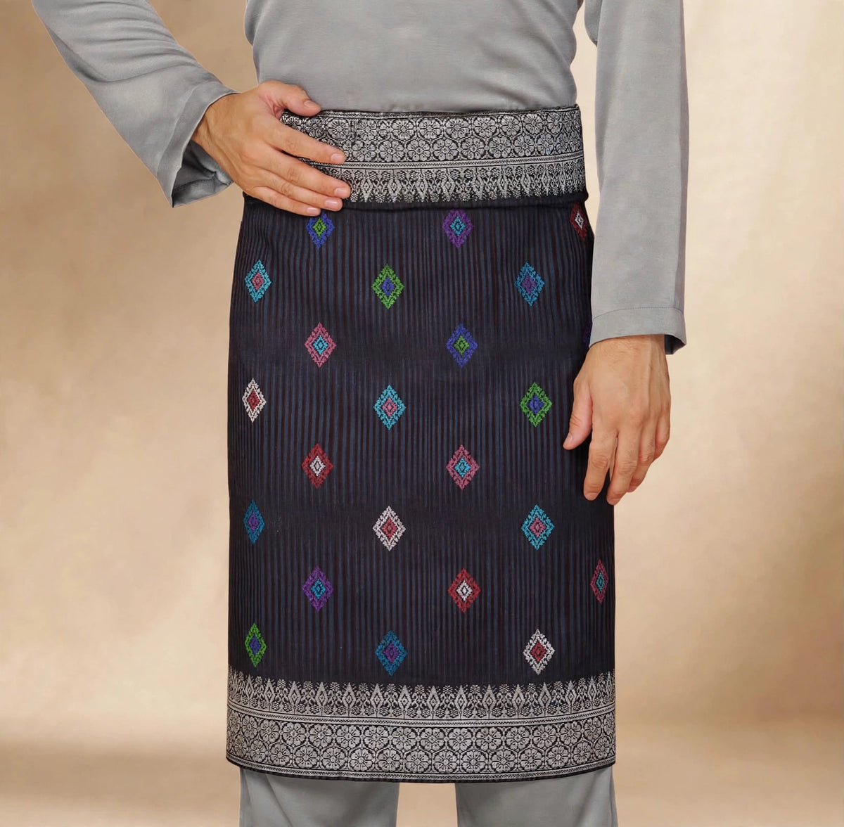 Sampin Johor Dark Grey-6053