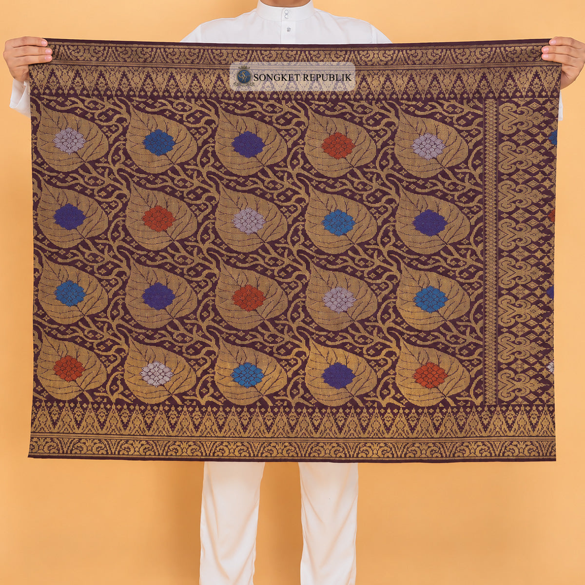 SAMPIN MENTERI Dark Purple-215
