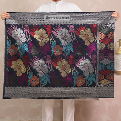 SAMPIN TENUN TANGAN HD PREMIUM - Dark Blue-0025