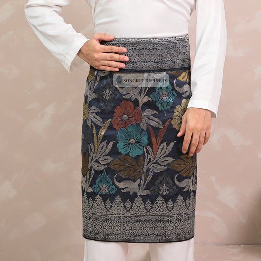 SAMPIN TENUN TANGAN HD PREMIUM - Dark Blue-4011