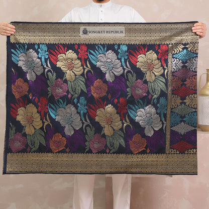 SAMPIN TENUN TANGAN HD PREMIUM - Dark Blue-4013