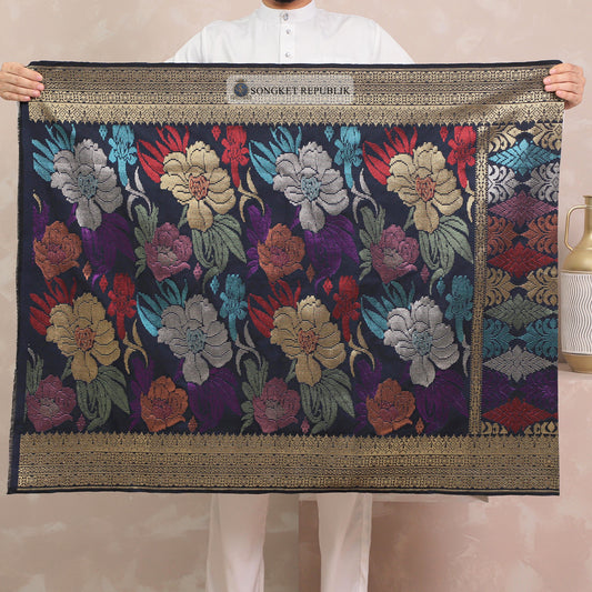 SAMPIN TENUN TANGAN HD PREMIUM - Dark Blue-4013