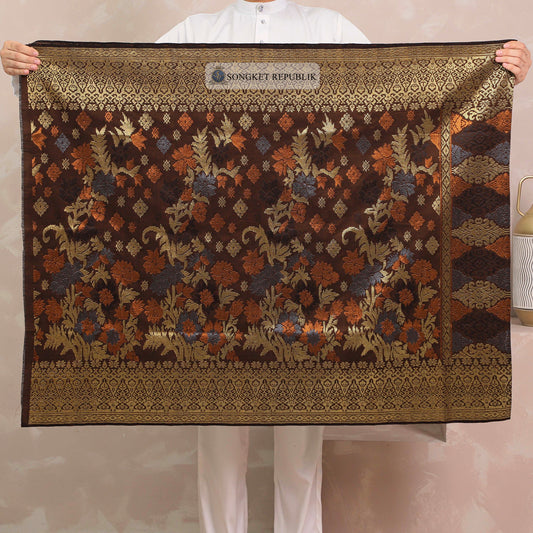 SAMPIN TENUN TANGAN HD PREMIUM - Burgundy 1020