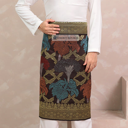 SAMPIN TENUN TANGAN HD PREMIUM - Dark Chocolate 1030