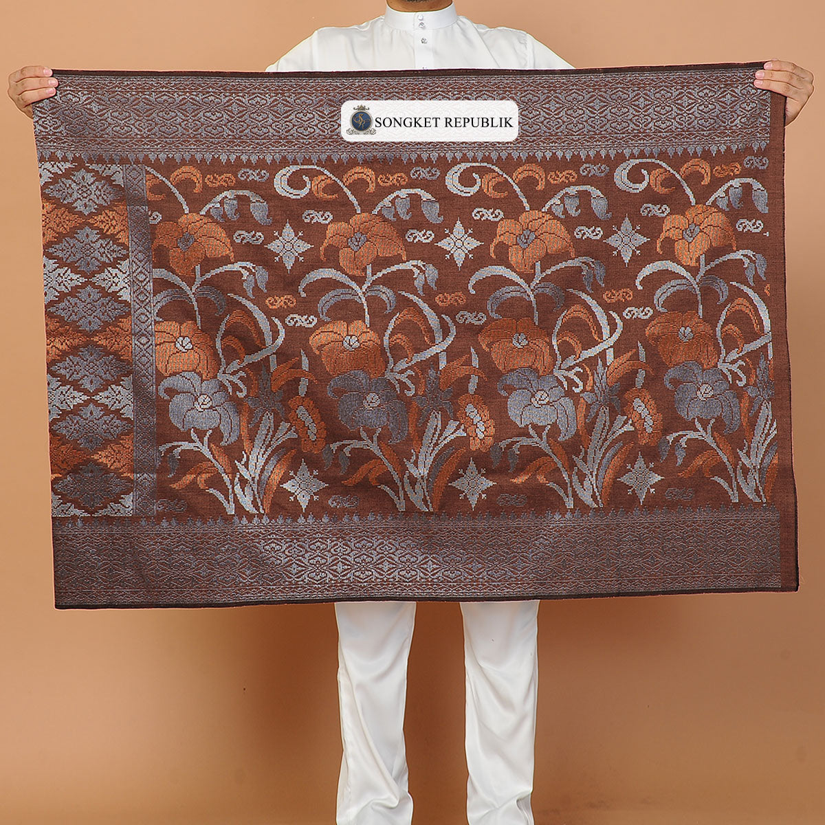 SAMPIN TENUN TANGAN HD PREMIUM - Dark Chocolate-7005