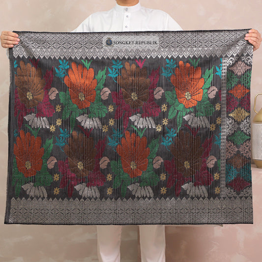 SAMPIN TENUN TANGAN HD PREMIUM - Dark Grey-0010