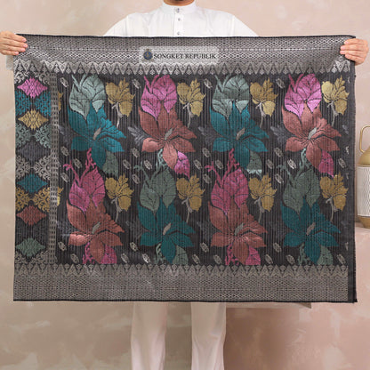 SAMPIN TENUN TANGAN HD PREMIUM - Dark Grey-0014