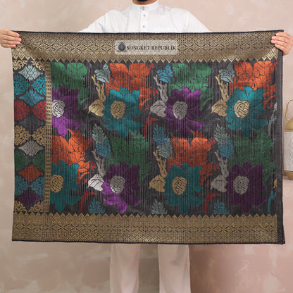 SAMPIN TENUN TANGAN HD PREMIUM - Dark Grey-0015