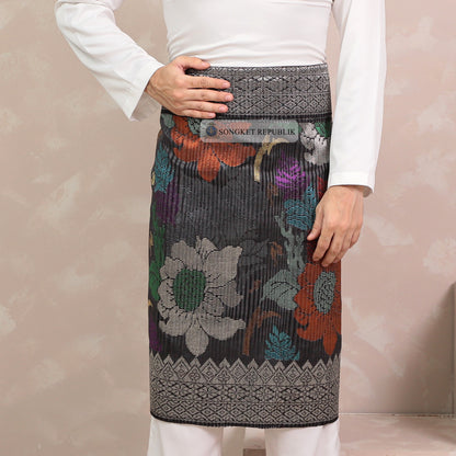 SAMPIN TENUN TANGAN HD PREMIUM - Dark Grey-0020