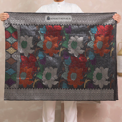 SAMPIN TENUN TANGAN HD PREMIUM - Dark Grey-0020