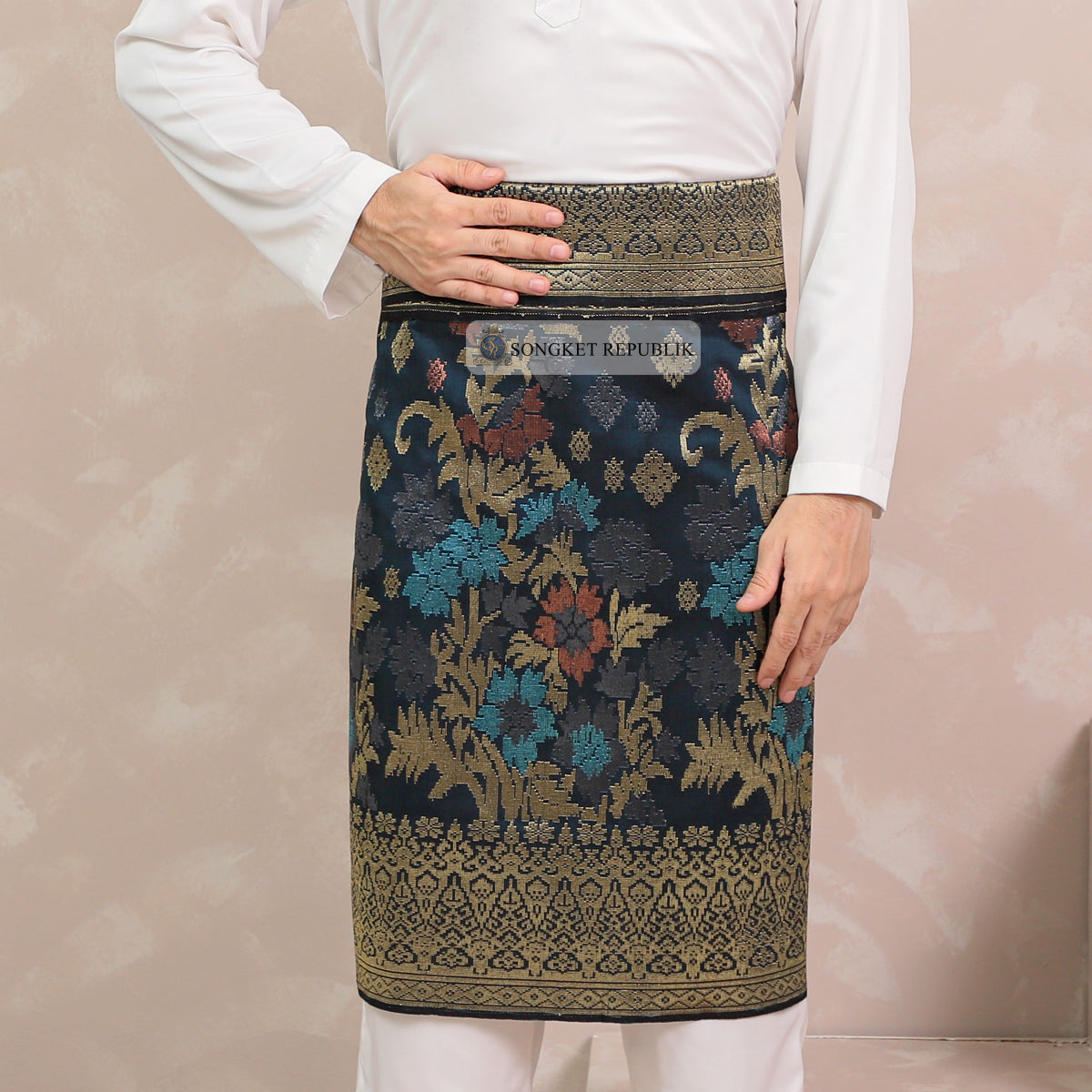 SAMPIN TENUN TANGAN HD PREMIUM - Dark Grey-4009