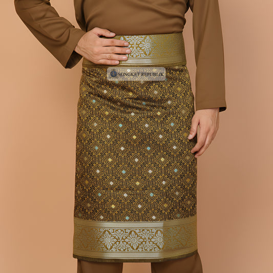 Diamond Dark Olive Silver-6011