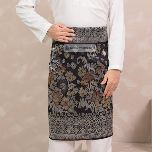 SAMPIN TENUN TANGAN HD PREMIUM - Dark Purple-0008