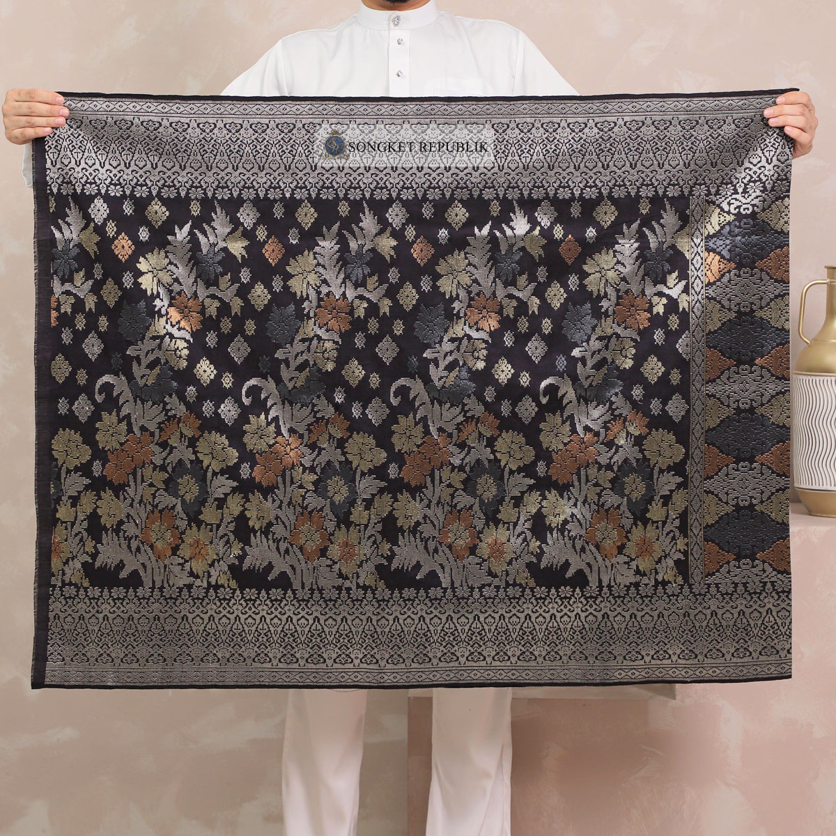 SAMPIN TENUN TANGAN HD PREMIUM - Dark Purple-0008