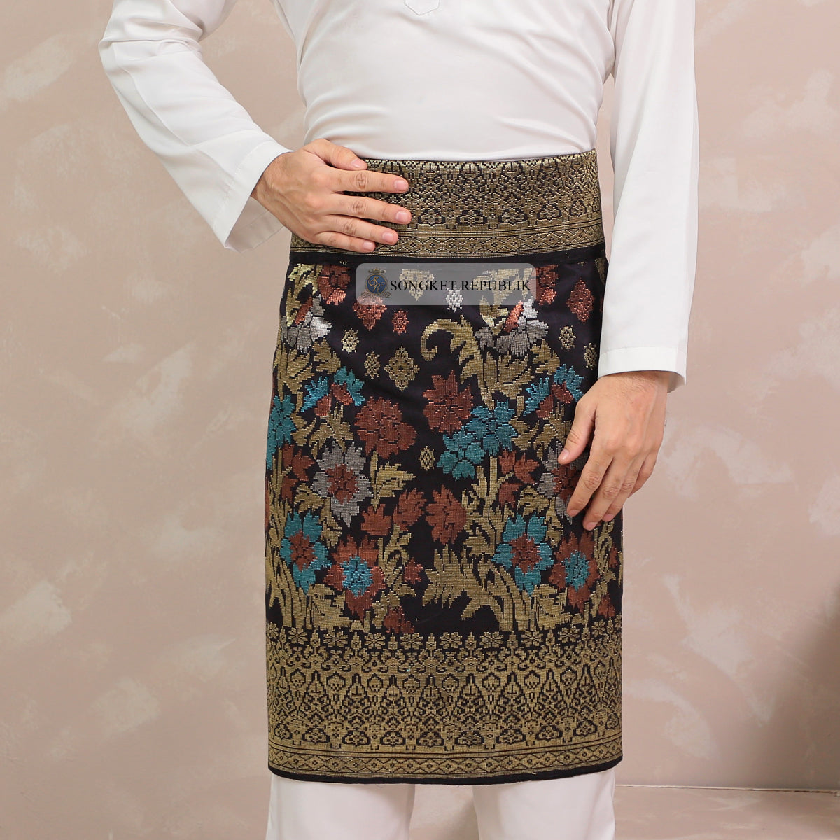 SAMPIN TENUN TANGAN HD PREMIUM - Dark Purple-0009