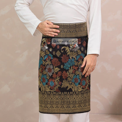 SAMPIN TENUN TANGAN HD PREMIUM - Dark Purple-0009