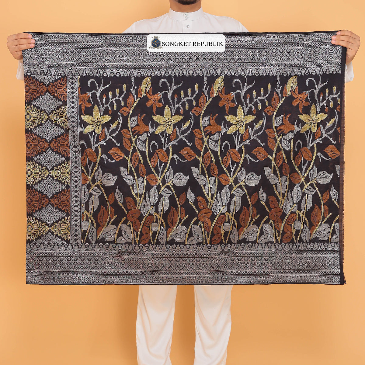 SAMPIN TENUN TANGAN HD PREMIUM - Dark Purple-4010