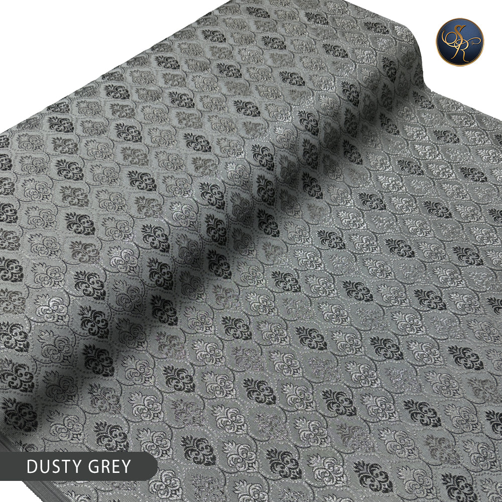 Brocade Dusty Grey-1011