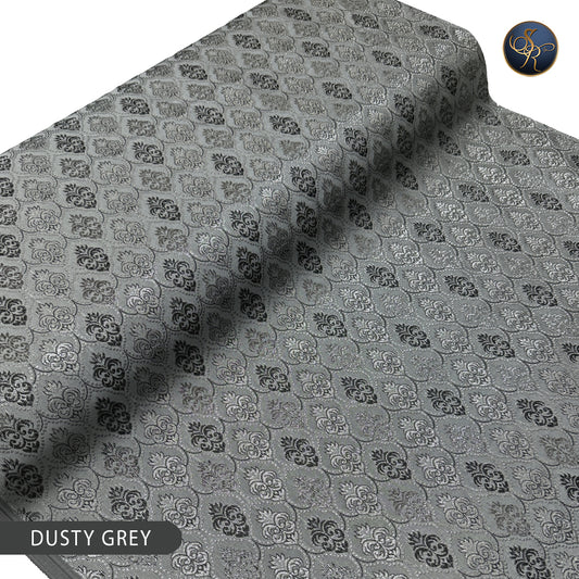 Brocade Dusty Grey-1011