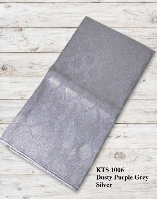 Songket Kaktus Dusty Purple Grey-1006