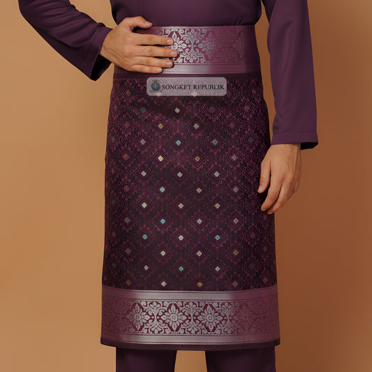 Diamond Dusty Purple Silver-6030