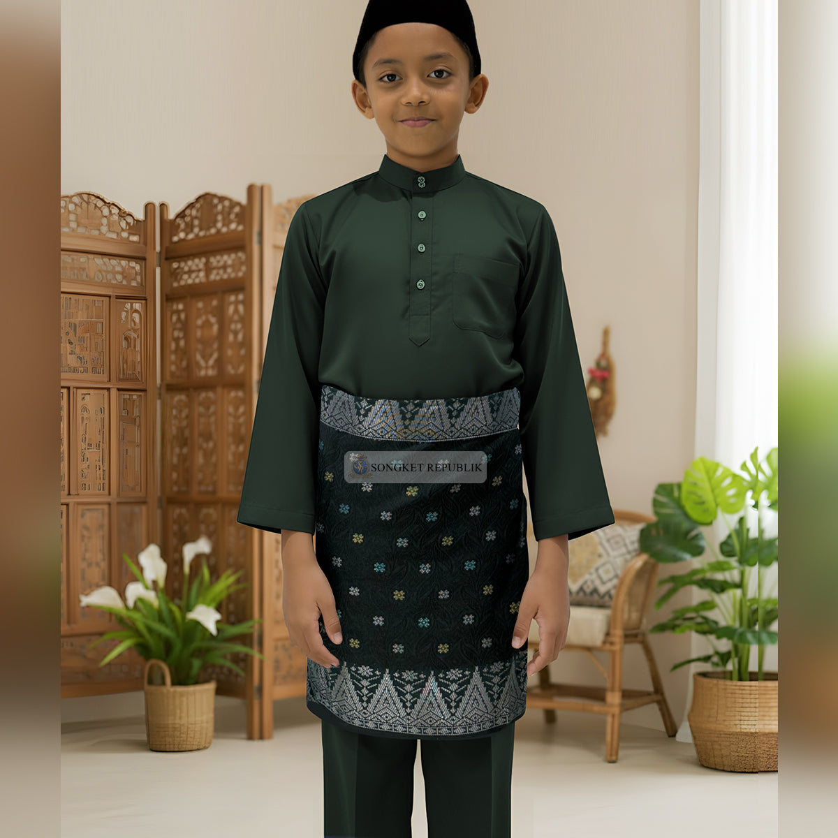SAMPIN INSTANT KIDS EMERALD GREEN-1005