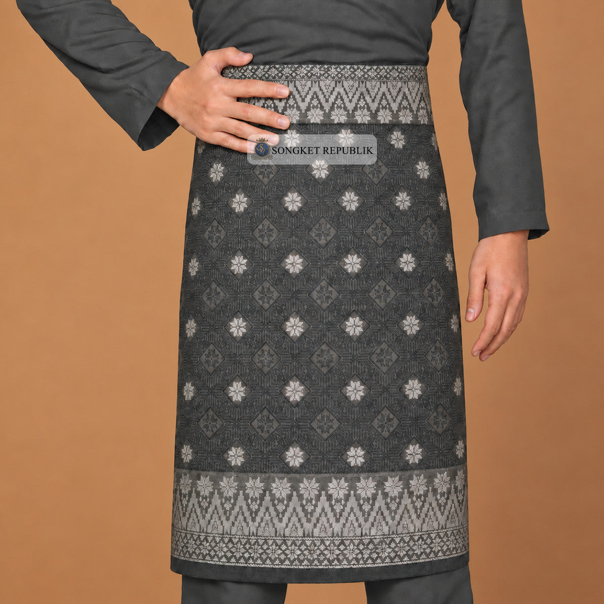 Tabur Klasik Grey Rose Gold-9002