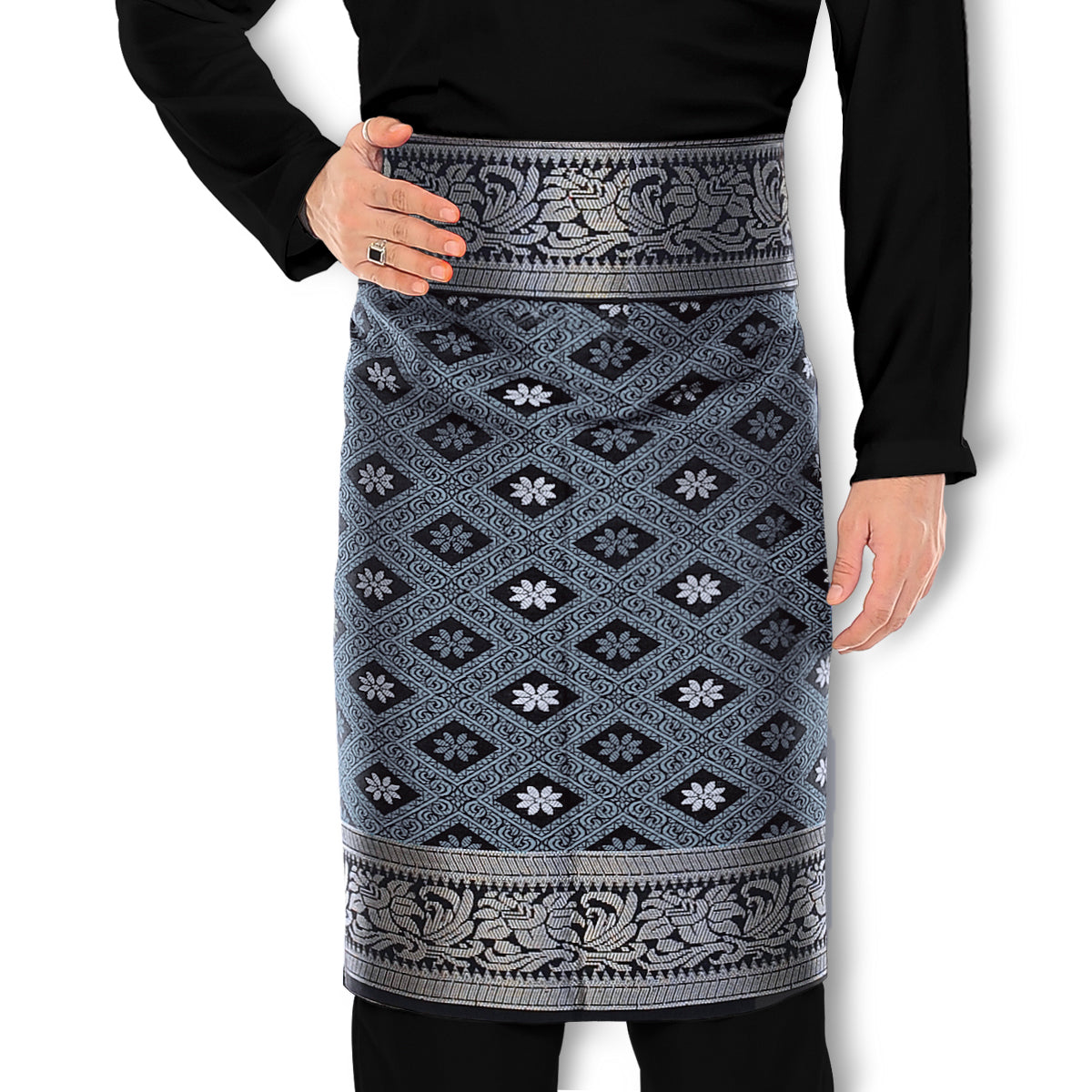 Tabur Klasik Grey Black-3028