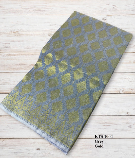 Songket Kaktus Grey Gold-1004