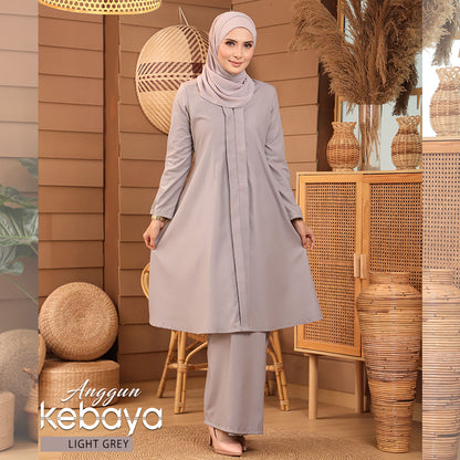 ANGGUN KEBAYA LIGHT GREY-1006