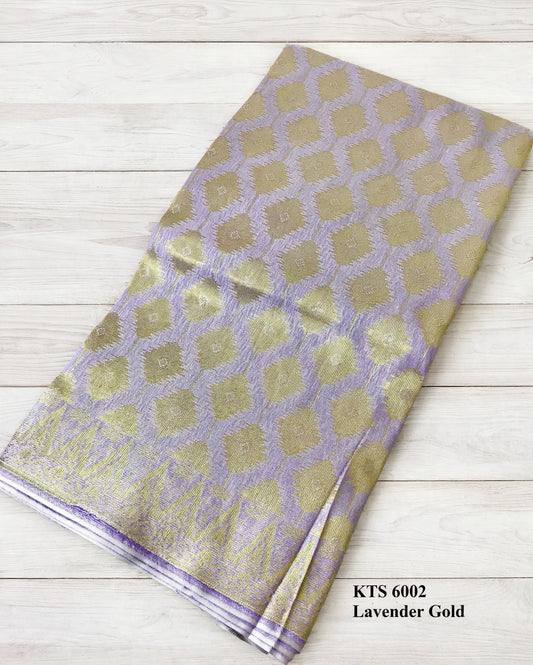 Songket Kaktus Lavender Gold-6002