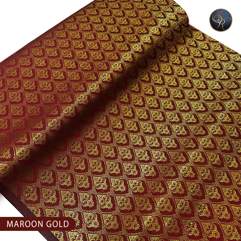 Brocade Maroon-1006