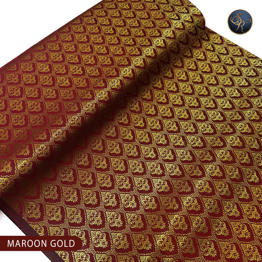 Brocade Maroon-1006