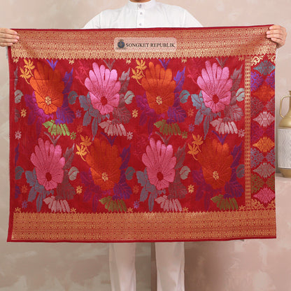 SAMPIN TENUN TANGAN HD PREMIUM - Maroon 1010