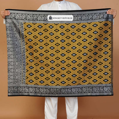 Sampin Bunga Tabur Klasik - Mustard Yellow