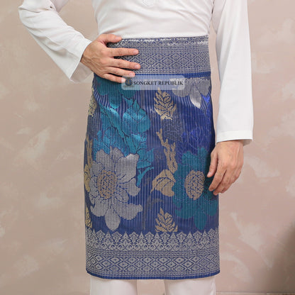 SAMPIN TENUN TANGAN HD PREMIUM - Navy Blue-4001