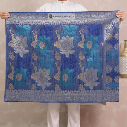 SAMPIN TENUN TANGAN HD PREMIUM - Navy Blue-4001