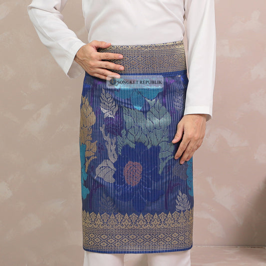 SAMPIN TENUN TANGAN HD PREMIUM - Navy Blue-4002