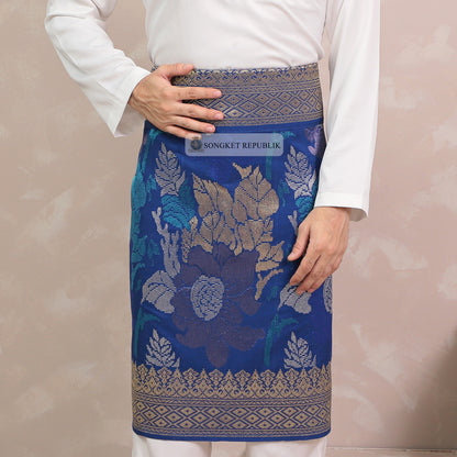 SAMPIN TENUN TANGAN HD PREMIUM - Navy Blue-4003