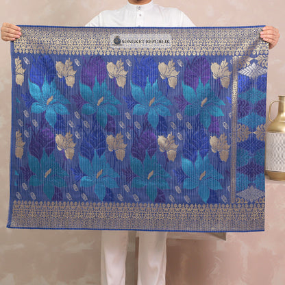 SAMPIN TENUN TANGAN HD PREMIUM - Navy Blue-4017